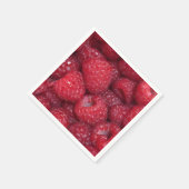 Raspberry Napkins Serviette (Ecke)