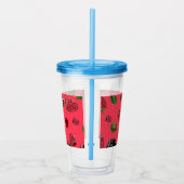 Raspberry Pattern Acryltrinkbecher (Rechts)