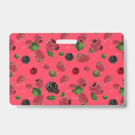 Raspberry Pattern Ausweis (Vorderseite)