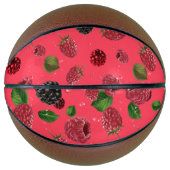 Raspberry Pattern Basketball (Vorderseite)