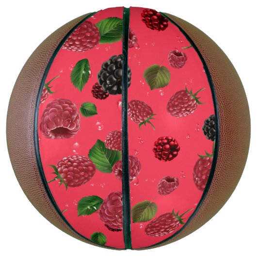 Raspberry Pattern Basketball (Vertikal)