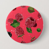 Raspberry Pattern Button (Vorderseite)