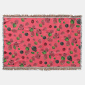 Raspberry Pattern Decke (Vorderseite)