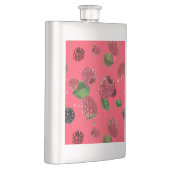 Raspberry Pattern Flachmann (Rechts)