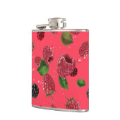 Raspberry Pattern Flachmann (Links)