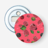 Raspberry Pattern Flaschenöffner (Vorderseite)