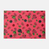 Raspberry Pattern Fußmatte (Vorderseite)