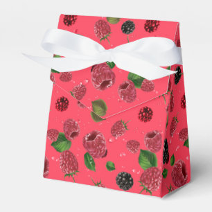 Raspberry Pattern Geschenkschachtel