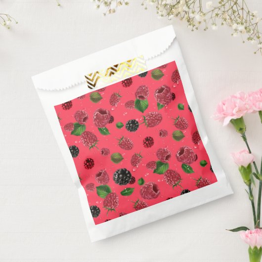 Raspberry Pattern Geschenktütchen (Versiegelt)