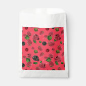 Raspberry Pattern Geschenktütchen (Vorderseite)