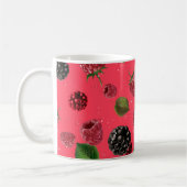 Raspberry Pattern Kaffeetasse (Links)