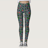 Raspberry Pattern Leggings (Vorderseite)