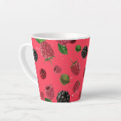 Raspberry Pattern Milchtasse (Linke Ecke)