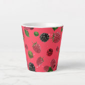 Raspberry Pattern Milchtasse (Vorderseite)