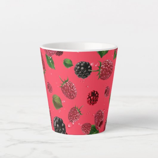 Raspberry Pattern Milchtasse (Vorderseite)