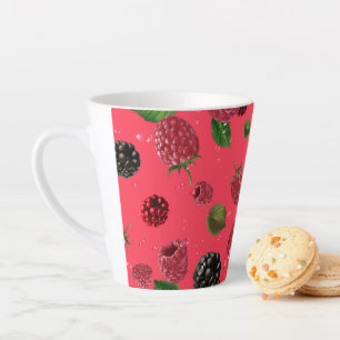 Raspberry Pattern Milchtasse