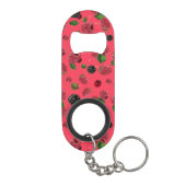 Raspberry Pattern Mini Flaschenöffner (Rückseite)