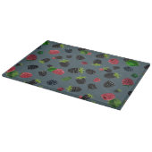 Raspberry Pattern Schneidebrett (Ecke)