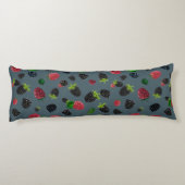 Raspberry Pattern Seitenschläferkissen (Rückseite)