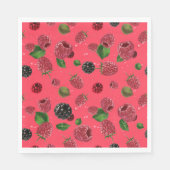 Raspberry Pattern Serviette (Vorderseite)