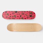 Raspberry Pattern Skateboard (Horizontal)
