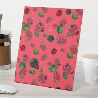 Raspberry Pattern Sockelschild