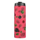 Raspberry Pattern Thermosbecher (Vorderseite)