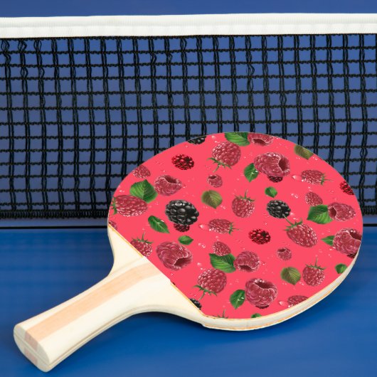 Raspberry Pattern Tischtennis Schläger (InSitu)