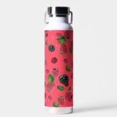 Raspberry Pattern Trinkflasche (Vorne)