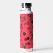 Raspberry Pattern Trinkflasche (Rechts)