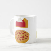 Raspberry Pie Kaffeetasse (Vorderseite Links)