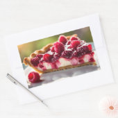 Raspberry Pie Rechteckiger Aufkleber (Umschlag)
