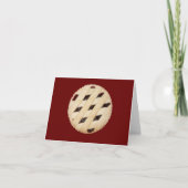 Raspberry Pie/Tart Notecard Karte (Vorderseite)
