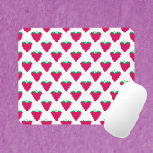 Raspberry Pink Berry Fruit Mousepad