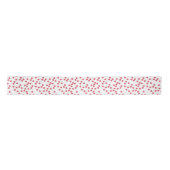 Raspberry Pink Confetti / Punkte Satinband (Vorderseite)