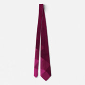 Raspberry Pixalated Neck Tie Krawatte (Rückseite)
