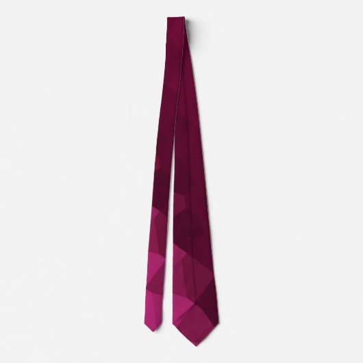 Raspberry Pixalated Neck Tie Krawatte (Rückseite)