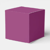 Raspberry Red Favor Box Geschenkschachtel (Rückseite)