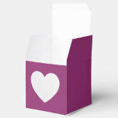 Raspberry Red Favor Box Geschenkschachtel (Geöffnet)