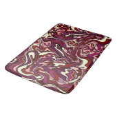 Raspberry Ripple Badematte (Schrägansicht)