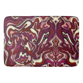 Raspberry Ripple Badematte (Vorderseite)