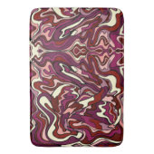 Raspberry Ripple Badematte (Vorderseite Vertikal)