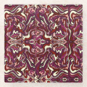 Raspberry Ripple Glasuntersetzer (Vorderseite)