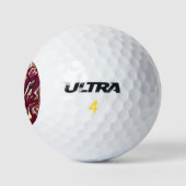 Raspberry Ripple Golfball (Logo)