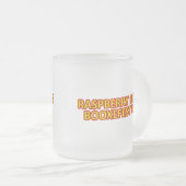 Raspberry Rock Booxefest Mattierte Tasse (VorderseiteRechts)