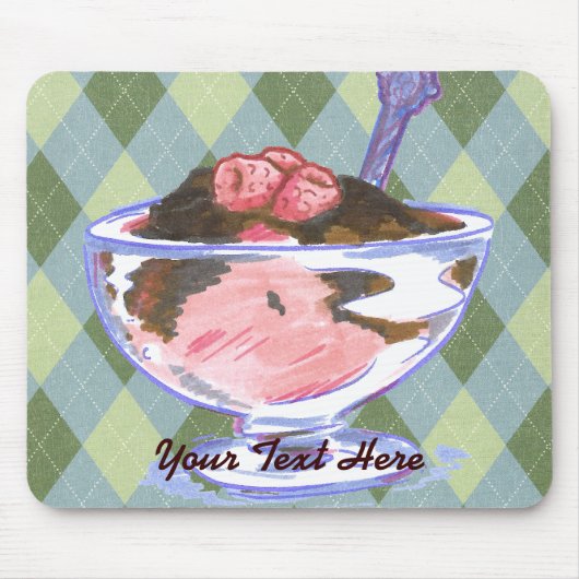 Raspberry Sherbert Mousepad (Vorne)