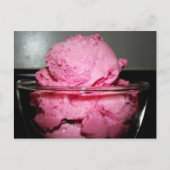 Raspberry Sherbet Postcard Postkarte (Vorderseite)