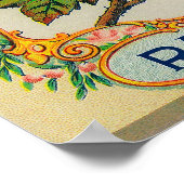 Raspberry-Siegel Poster (Ecke)