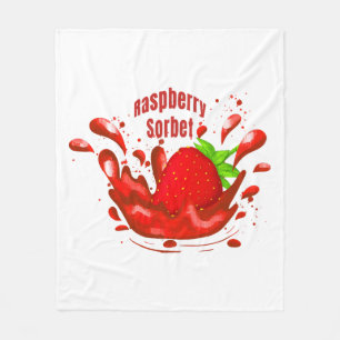 Raspberry Sorbet Fleecedecke