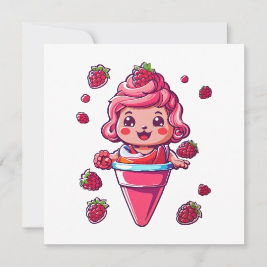 Raspberry Sorbet Kawaii (Vorderseite)